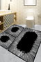 Mijölnir Juego de alfombrillas de baño Somber - Black (3 piezas)